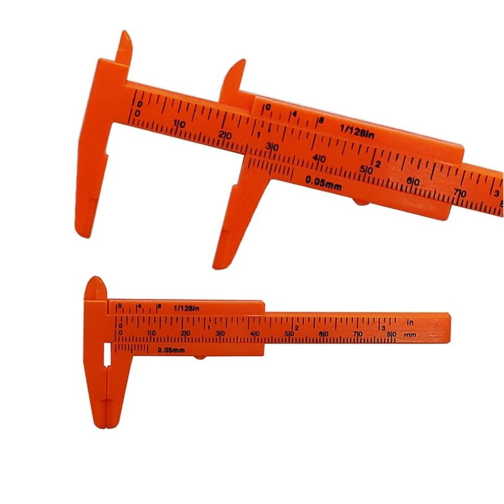 Compact Plastic Ruler Micrometer For Precise Depth And Diameter Measurements 9464372713523