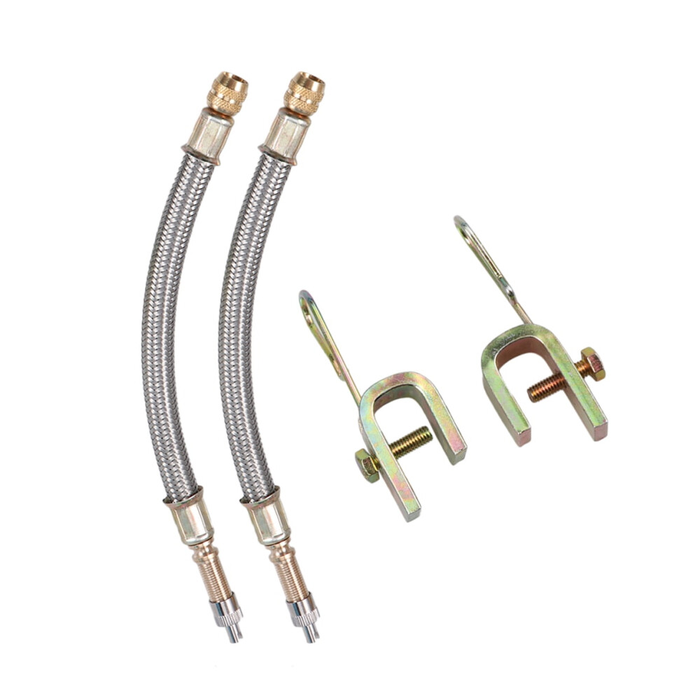 2 Pcs Valve Adapter Truck Adapter Tire Stem Extension Adaptor 18.5X1cm 9464372713561