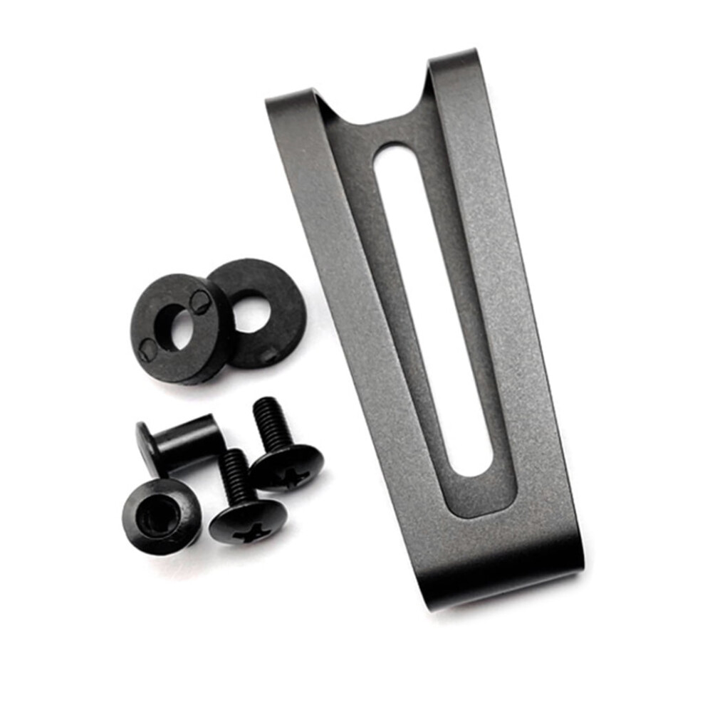 K Sheath Waist Clip Accessories K Sheath Clip For Kydex Scabbard Carrying Clip K Sheath Waist Clip With Screws For Tool 9464372714421