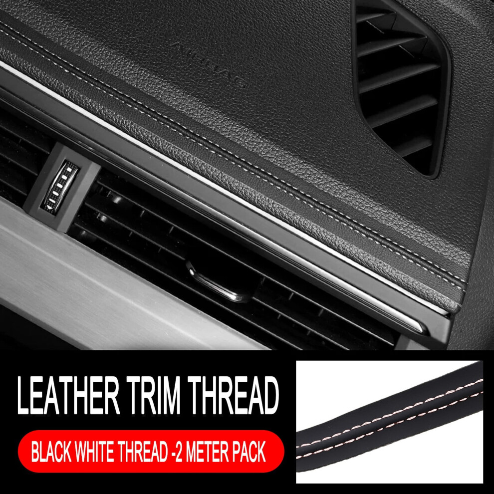 Pu Leather Diy Flexible Interior Moulding Trim Strips Car Accessoris Decoration Braid Strip Dashboard Stickers Car Style Strips 9464372713806