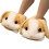 (Yellow Rabbit) Plush Rabbit Slippers with Thick Sole 2