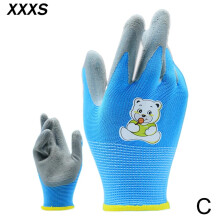 1Pair Kids Gardening Gloves for Age 2-11 Childrens Garden Gloves