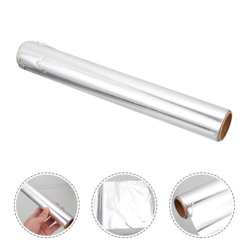 Baking Tin Foil Premium Aluminum Foil 30x6cm Silver 2