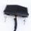 LED License Plate Light for Motorcycle Black Plastic 1 Pack 2