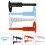 Compact Plastic Ruler Micrometer for Precise Depth and Diameter Measurements 6