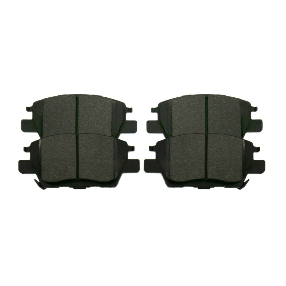 Front Ceramic Brake Pad Kit Compatible With Chevy Cruze 1.4L (2016Â2019), 1.6L (2017Â2019) & Volt 1.5L (2016Â2019); Scd1844/Mgd1844ch; 2.25" 9464372713332