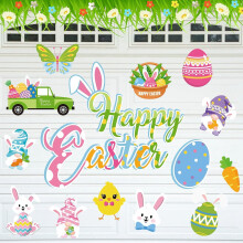 Easter Garage Door Magnets Kit 25 pcs