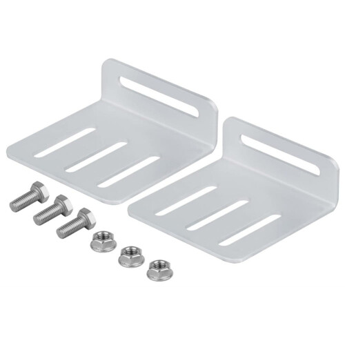 Adjustable Solar Panel Tilt Mount Bracket Kit, Z Shape Aluminum Solar Panel Rack，1pcs