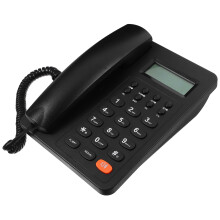 1 Set Desk Telephone Reusable Desktop Phone Office Commercial Phone Reusable Telephone Household Phone Reusable Home Phone