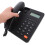 House Phone Desk Set Black Plastic 7
