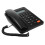 House Phone Desk Set Black Plastic 6