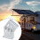 Adjustable Solar Panel Tilt Mount Bracket Kit, Z Shape Aluminum Solar Panel Rack，1pcs 5