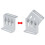 Adjustable Solar Panel Tilt Mount Bracket Kit, Z Shape Aluminum Solar Panel Rack，1pcs 7