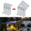 Adjustable Solar Panel Tilt Mount Bracket Kit, Z Shape Aluminum Solar Panel Rack，1pcs 8