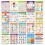 Fun Learning Poster Flash Cards - Nice For Education, Learning Activities, Suitable For Autistic And School, 20 Sheets 1