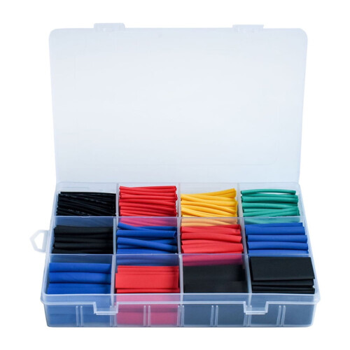 NICEXMAS Electrical Heat Shrink Tubes 750Pcs High Temperature