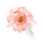 (Small) Chinese Hanfu Hair Clip Red Gradient Floral 1