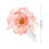 (Small) Chinese Hanfu Hair Clip Red Gradient Floral 3