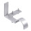Curtain Rod Holders No-Drill Silver 4-Pack 2