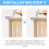 Curtain Rod Holders No-Drill Silver 4-Pack 3