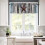 Ρουστίκ κουρτίνα Texas Star Valance, 54x18in, με τσέπη με ράβδο, επένδυση παραθύρου 4