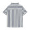 Blusas infantis de algodão e linho, listras verticais e camisas clássicas com lapela. 4