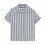 Blusas infantis de algodão e linho, listras verticais e camisas clássicas com lapela. 5