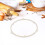 Microwave Roller Ring Compatible with Glass Turntable Plate, Rotating Support Ring for Microwave Oven Replacement 6