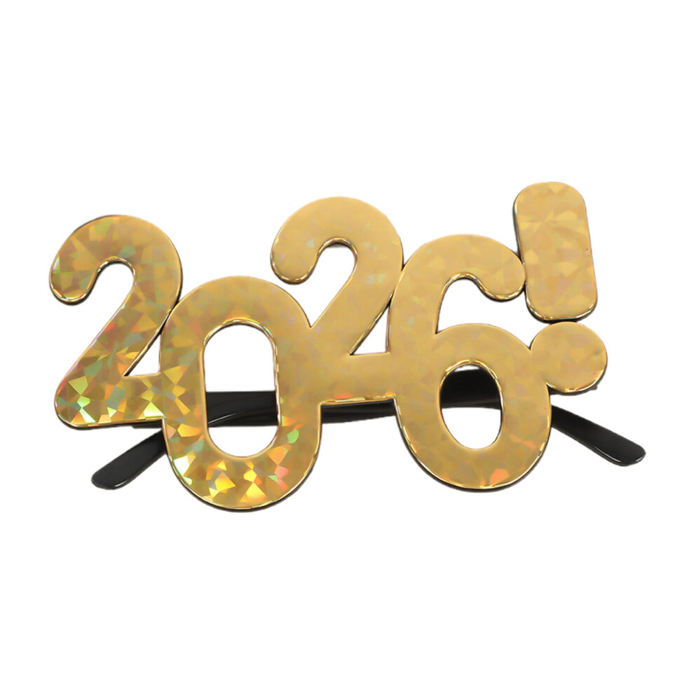 2026 Party Glasses Decorative Number Eyewear 1 Pair 9341593008976