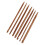 7pcs Bamboo Crochet Hooks Set - Ergonomic Handles, Size Range 4.0-7.0mm 15