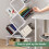 9-Tier Corner Bookshelf White Folding No Installation 5