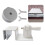 For Starlink Mini Gutter Mount Eave Gutter Support Angle Adjustable Weatherproof (A)Audio Equipment 5