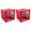 Red Drawing Box for Fun Occasions 2Pcs 1