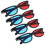 3D Movie Glasses Red Blue Anaglyph 4 Pcs 1