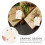 Christmas DIY Tags Kraft Paper Black Snowflake 100 Pcs 7