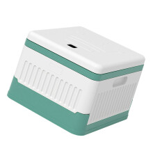 Vaschetta Portatile Pieghevole per Bambini Tavolino Bagno Infantile Verde Menta
