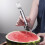 Stainless Steel Watermelon Melon Cutter Fork Silver 5