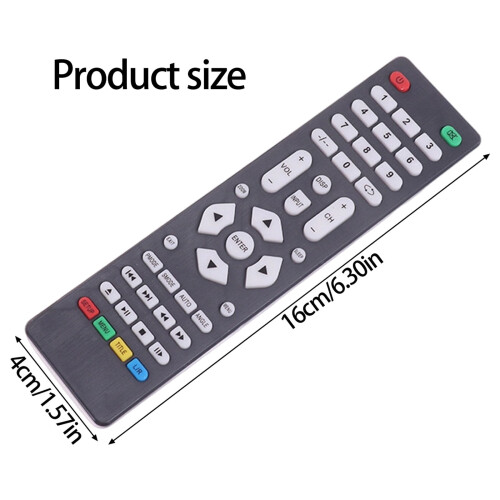 High Durability LCD Televisions Control Keypad Remote Buttons Plastic Texture for Mainboard Repair and Easy Replacement 2