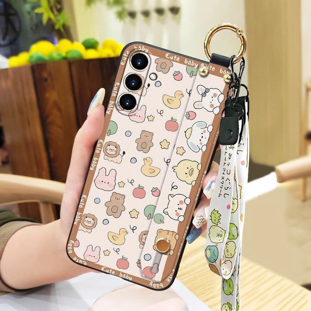 Waterproof, Dust-Resistant Phone Case For Samsung Galaxy A15 Â Cute Anti-Knock Soft Cover With Wristband & Lanyard 9193271200710