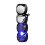 Transparent LED Dice Lighter Windproof Refillable Butane 3