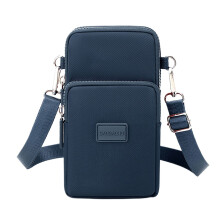 Dámska extra veľká kožená crossbody kabelka na telefón, kompatibilná s iPhone a Androidom