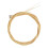 Masteelf Brass Bass Strings for Bass Instruments, Golden 4