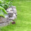 Decorative Brown Pine Cone Key Storage Box for Outdoor Garden Use 8