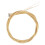 Masteelf Brass Bass Strings Durable Golden Finish 1 Set 6