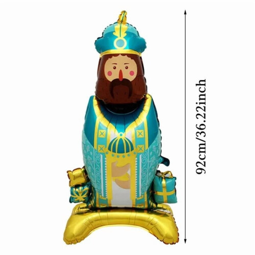 Christmas Balloon Decor Three Wise Men Green 1