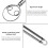 2Pcs Danish Dough Whisk Stainless Steel Tools for Bread, Pastry or Pizza 3