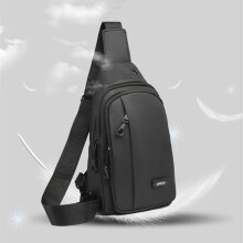 Pánska crossbody taška – Vodotesná náprsná taška na šport, outdoor a voľný čas – Kompatibilná so všetkými zariadeniami