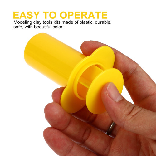Clay Tools Set Colored Plastic 25-Piece 2