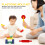 TABLZONE 25-Piece Colored Clay Tools Set for Clay Dough with Plastic Accessories 5