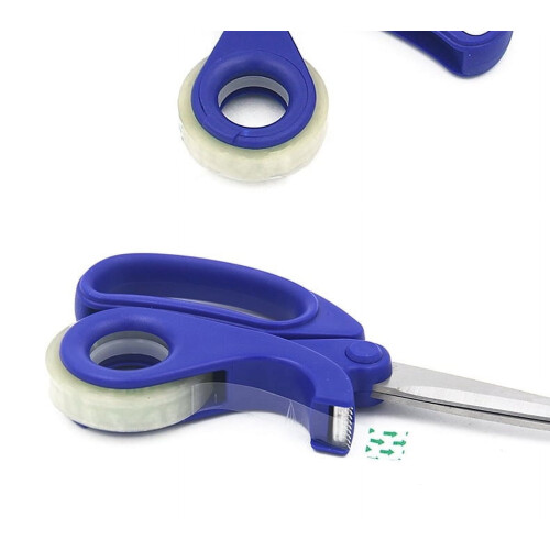 Scissors and Clear Tape Dispenser Cutter 1